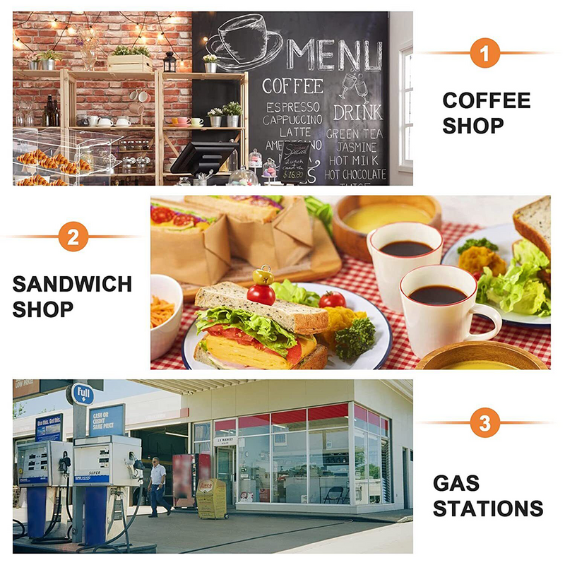 Load image into Gallery viewer, 2-3 Tier Large Acrylic Bakery Cake Display Cabinet Case Donuts Cupcake Pastries