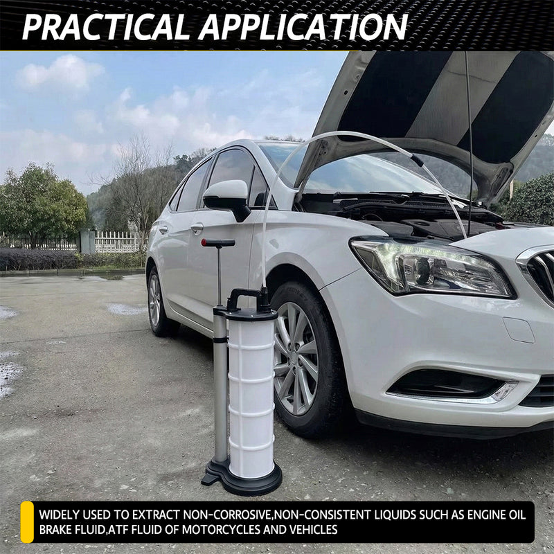 Load image into Gallery viewer, PORIYA 9L Waste Oil Fluid Suction Manual Extractor Pump Vacuum Fuel Car Boat Transfe