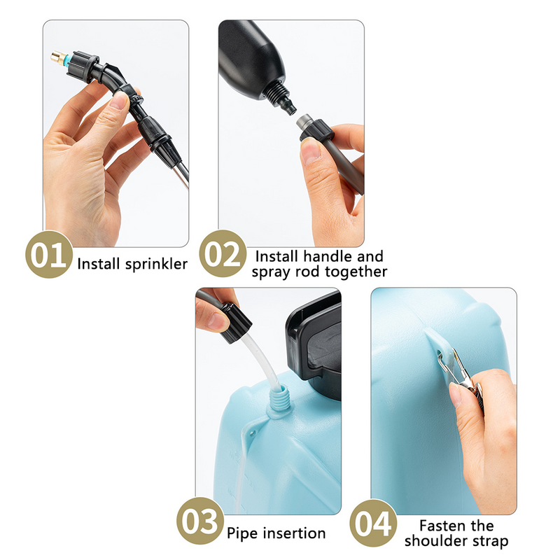 Load image into Gallery viewer, 5L Electric Rechargeable Battery Weed Sprayer Portable Farm Garden Pump Spray AU