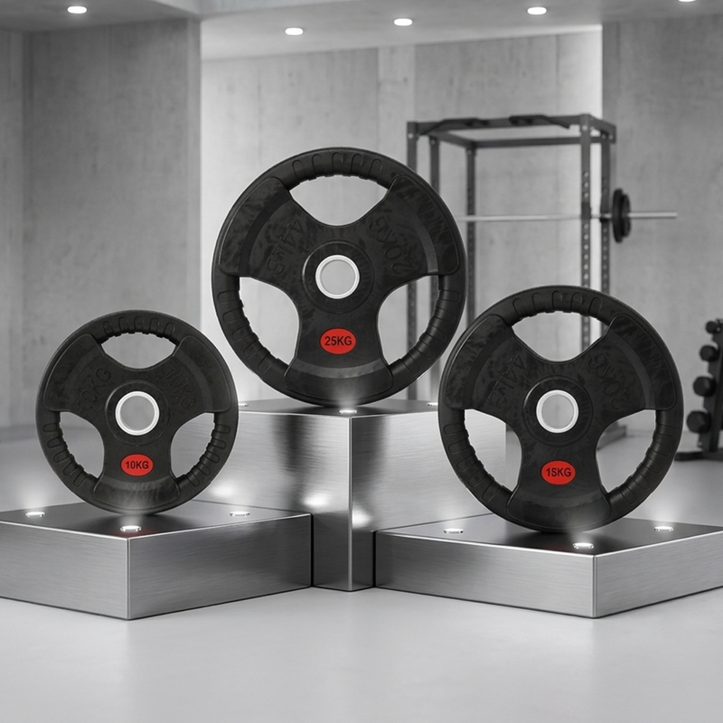 Load image into Gallery viewer, PORIYA Olympic Cost Iron Weight Plates Set 5-25kg Dumbbell Barbell Lifting