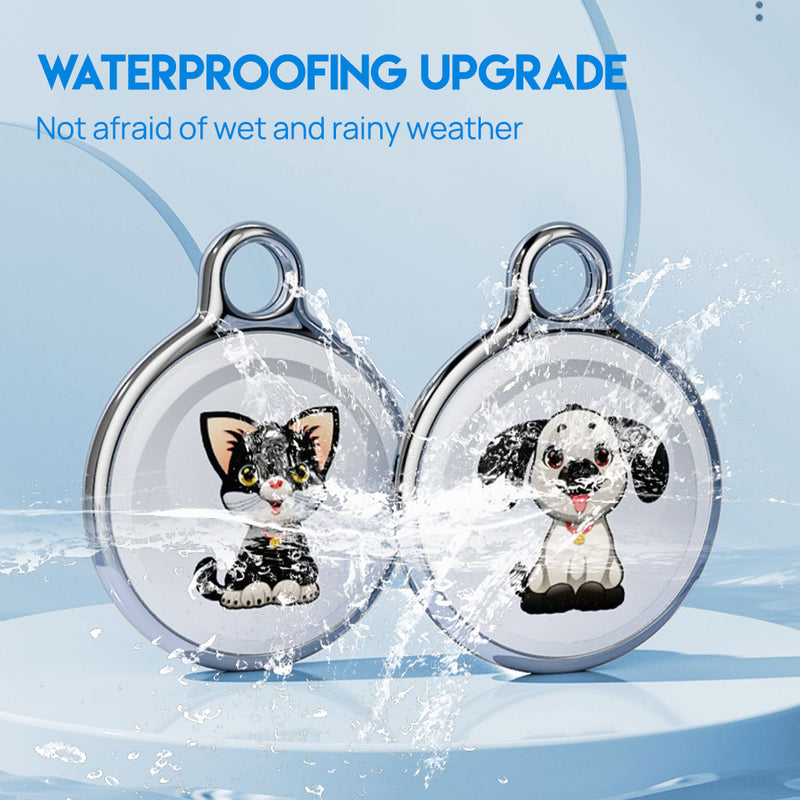 Load image into Gallery viewer, PORIYA Mini GPS Tracker Dog Pet Tag Smart Finder Locator Key Tracking Tracer Waterproof