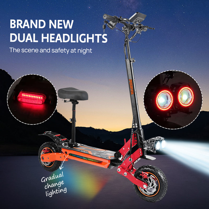 Load image into Gallery viewer, 2000W Electric Scooter Portable 70KM/H 60KM Off Road Foldable Adult E-Bike