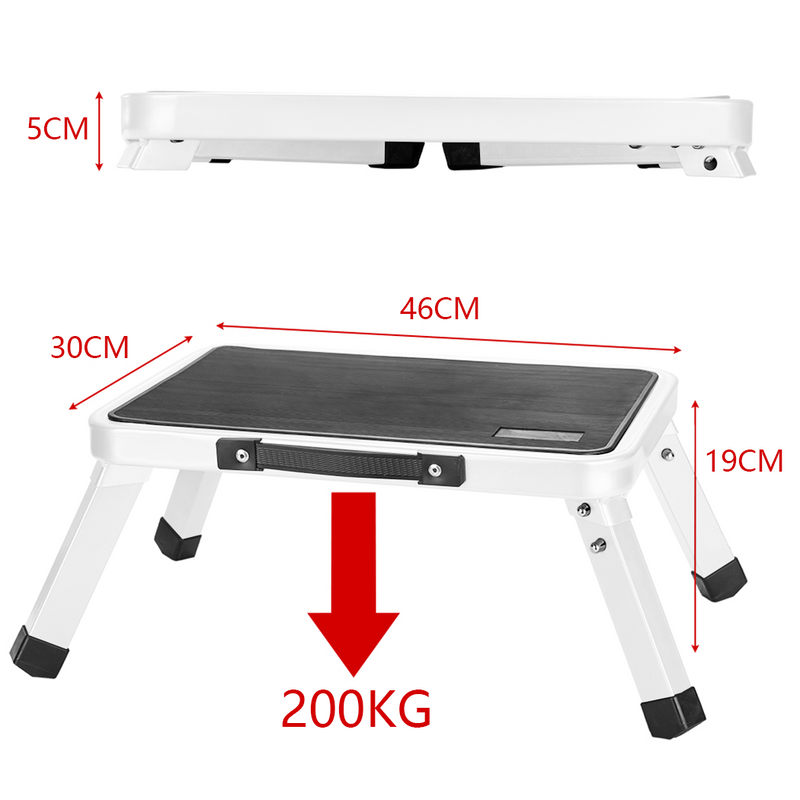 Load image into Gallery viewer, PORIYA Portable Folding Step Caravan Camping Rv Accessories Ladder Stool Camper Trailer
