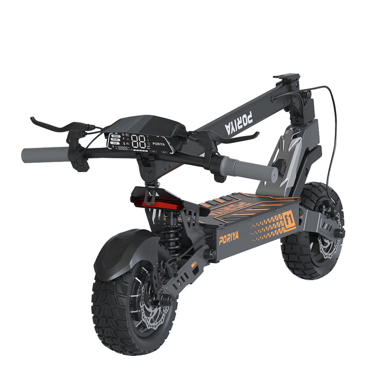 Load image into Gallery viewer, PORIYA 11" Electric Scooter 2000W 50KM 65KM/H Off-Road Adult E-Bike E-Scooter