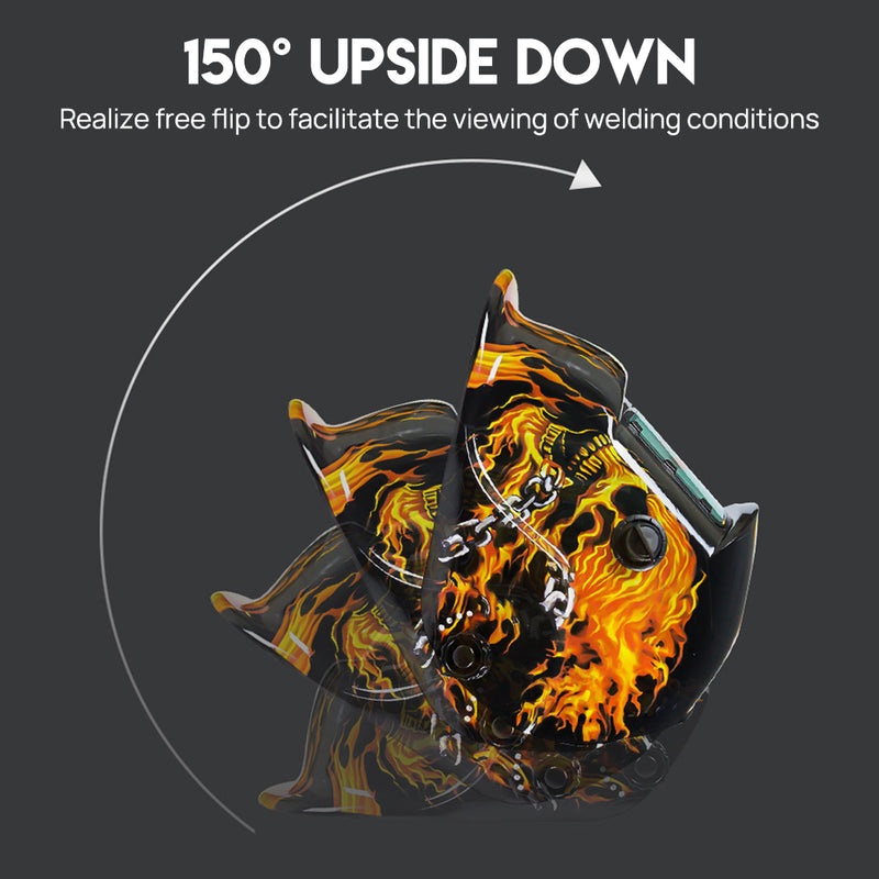 Load image into Gallery viewer, PORIYA Solar Helmet Auto Darkening Welding Welder Lens ARC TIG MIG MAG Large View