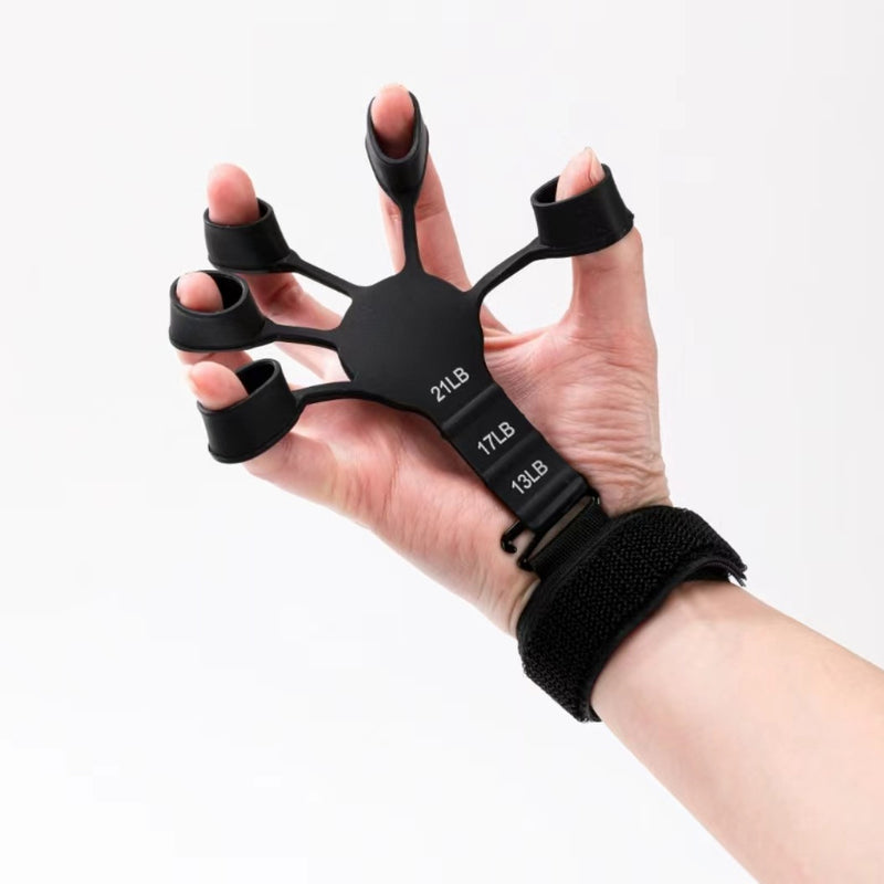 Load image into Gallery viewer, Adjustable Finger Exerciser Resistance Levels for Grip Strength Hand Therapy