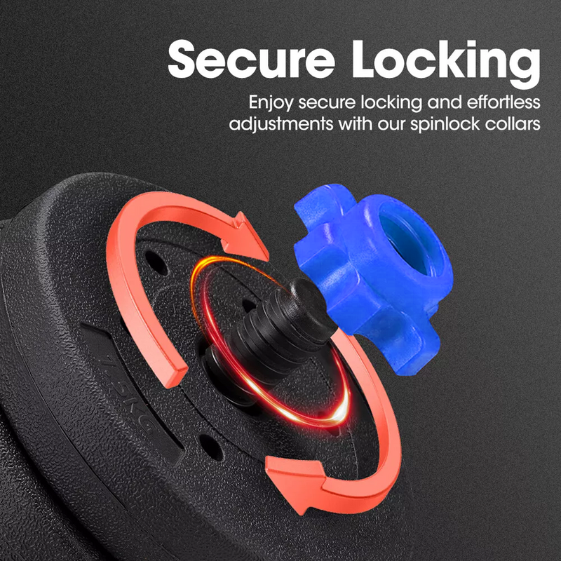 Load image into Gallery viewer, PORIYA 40kg Dumbbell Set Adjustable Barbell Kettlebell Home Gym Fitness