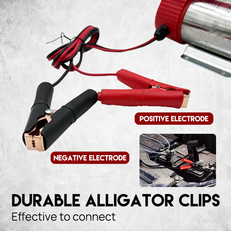 Load image into Gallery viewer, PORIYA 12V Diesel Transfer Pump Extractor Oil Fuel Electric Bowser Auto Car DC 45L/min