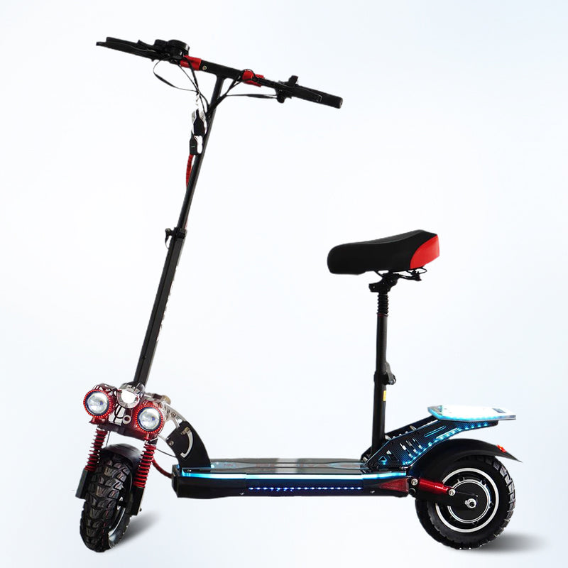 Load image into Gallery viewer, 2000W Electric Scooter Off Road 50km/h Foldable Commuter Adult E-Bike RGB