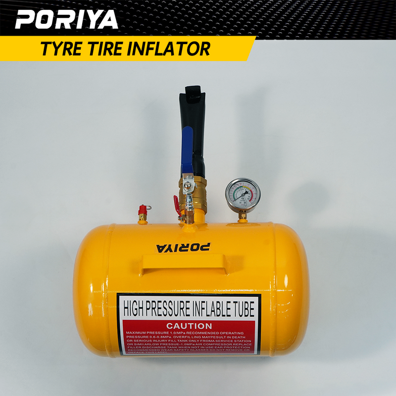 Load image into Gallery viewer, PORIYA 5 Gallon 20 Litre Air Tank Bead Seater Tyre Tire Inflator Blaster Replacing Tool