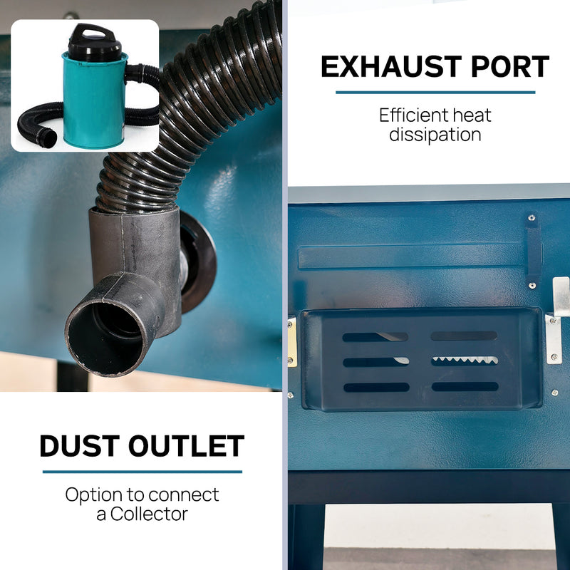 Load image into Gallery viewer, PORIYA Electric Table Saw 2000W 254mm Corded 10" Portable Bevel Adjustment