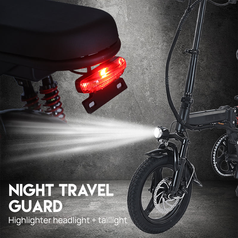 Load image into Gallery viewer, PORIYA Foldable Electric Bicycle 1000W 50KM/H Protable Commuter Travel Bicycle E Bike 48V