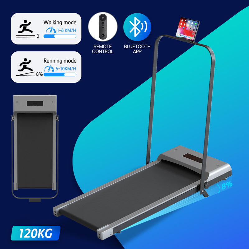 Load image into Gallery viewer, PORIYA Electric Quiet Under Desk Treadmill for Home Gym Fitness Remote Control