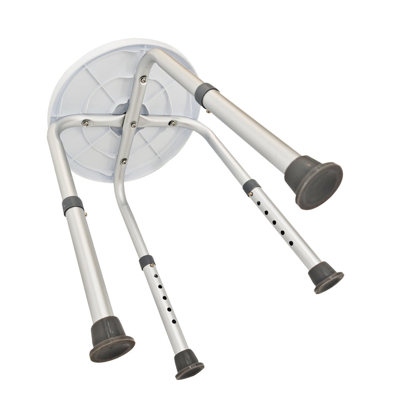 Load image into Gallery viewer, Adjustable Bath Shower Stool Height Adjustable Chair Seat Rotating Swivel Round