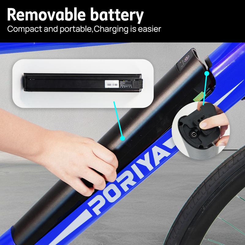 Load image into Gallery viewer, 29" Electric Bike 48V 10.5Ah 2xSystem Electric Bicycle 2000W Motor E-MTB