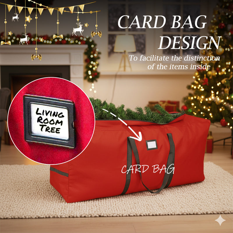 Load image into Gallery viewer, PORIYA Christmas Tree Storage Bag 1.22-1.65m Holiday Decoration Zip Oxford Heavy Duty