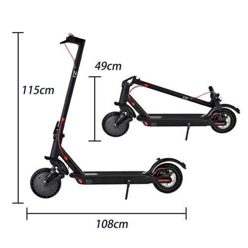Load image into Gallery viewer, Portable Electric Scooter 900W 40KM/H 50KM Foldable E Bike w/ Shock Absorption