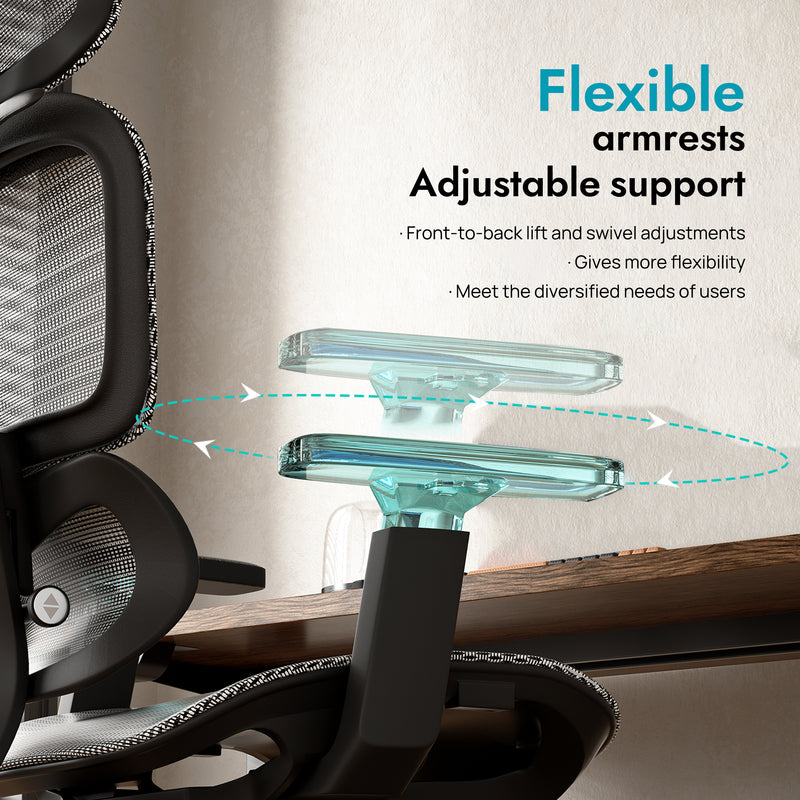 Load image into Gallery viewer, PORIYA Home Office Chair Ergonomic Mesh Seat Computer Executive Racing Chair