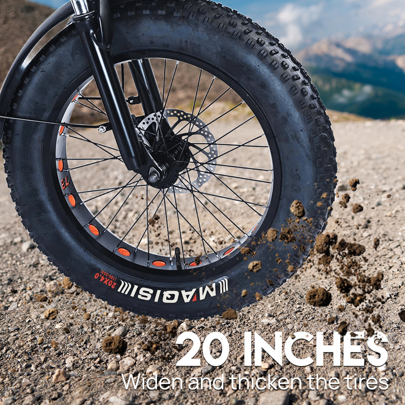 Load image into Gallery viewer, Electric Bicycle Ebike 48V 1500W Mountain Bike 10.4Ah Li-Ion Battery 20'' Tyres