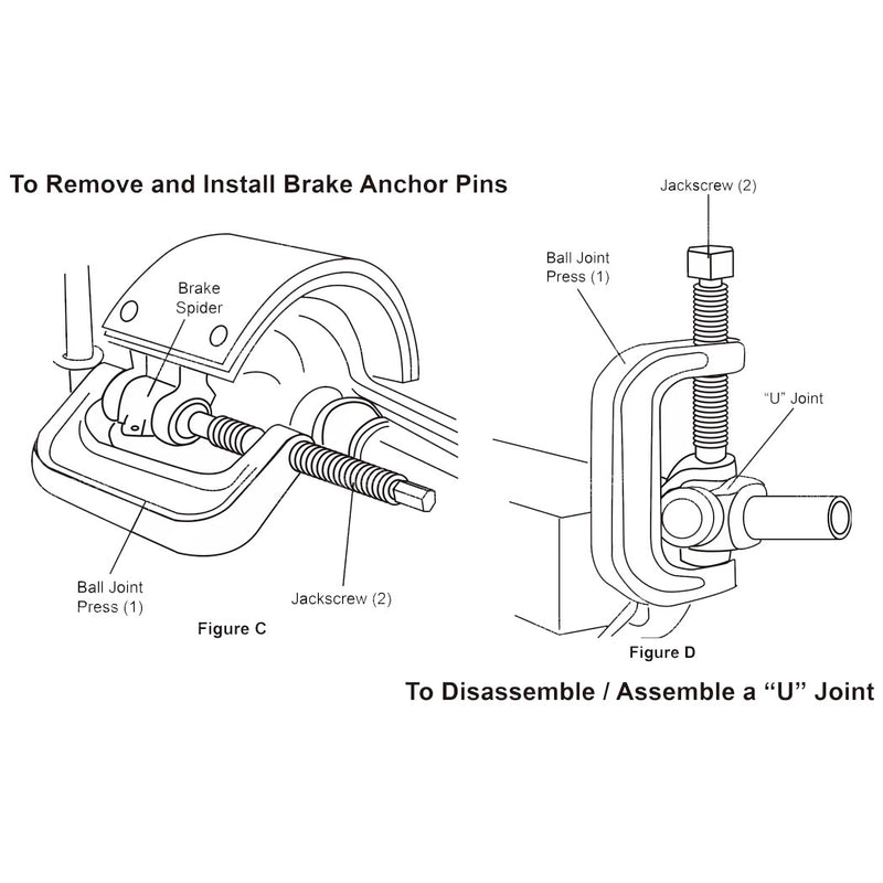 Load image into Gallery viewer, PORIYA 10pc Ball Joint Press Service Kit Remover Separator Adaptor 4x4 Garage Tool
