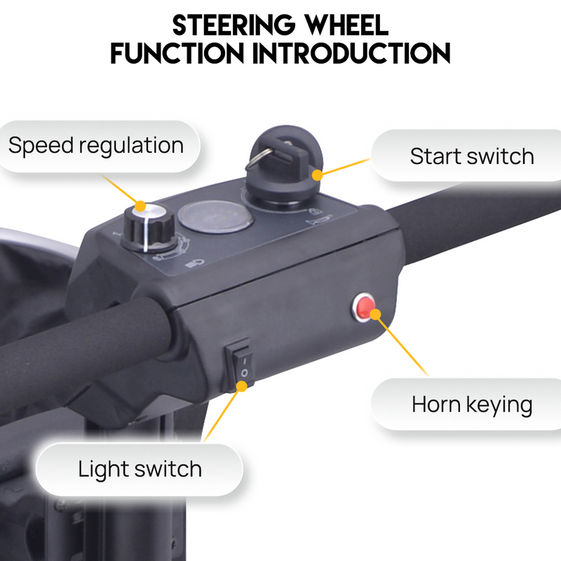 Load image into Gallery viewer, 19KG Electric Mobility Scooter Airplane OK Lithium Motorised Foldable w/ Bag