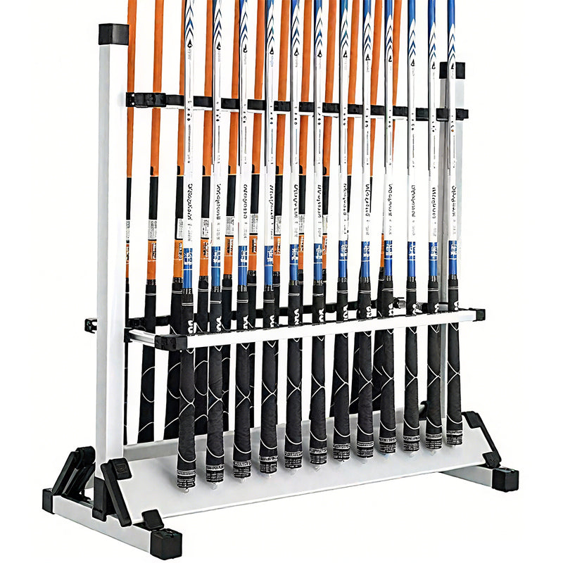 Load image into Gallery viewer, PORIYA 24 Fishing Rod Holder Storage Rack Fishing Pole Stand Garage Organizer Holds