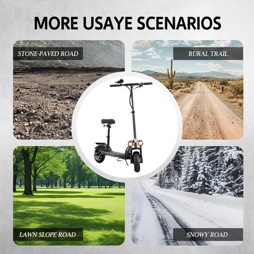 Load image into Gallery viewer, PORIYA Electric Scooter 2000W 50KM/H Foldable Portable Adult Off Road E-Bike W/Tail