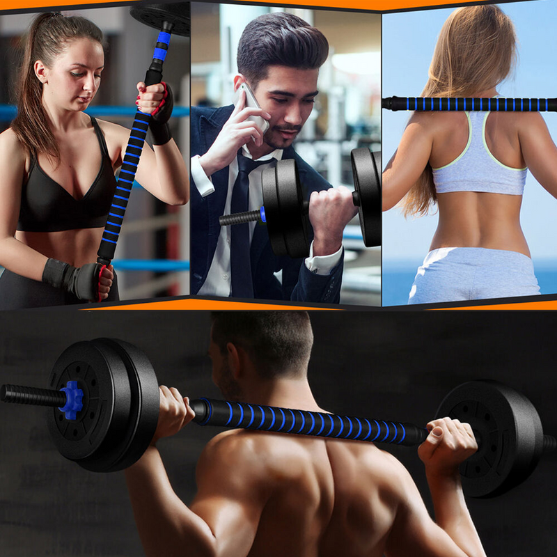 Load image into Gallery viewer, PORIYA 40kg Dumbbell Set Adjustable Barbell Kettlebell Home Gym Fitness