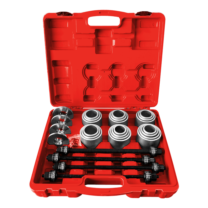 Load image into Gallery viewer, PORIYA 28 pcs Bush Removal Kit Bush Bearing Seals Press Pull Sleeve Tool Kit Set