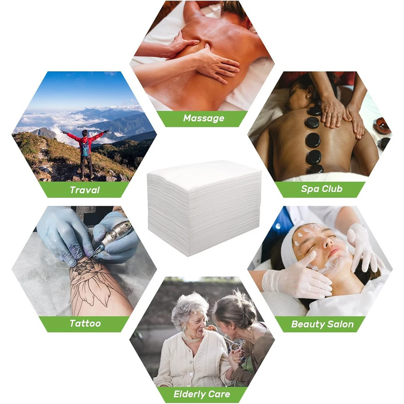 Load image into Gallery viewer, PORIYA 100-300 pcs Disposable Massage Table Sheet Non-Woven Spa Salon Beauty Bed Cover