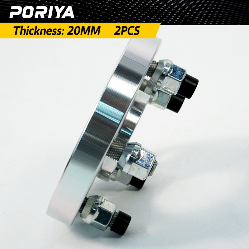 Load image into Gallery viewer, PORIYA 5x114.3 20mm Wheel Spacers For FORD FALCON XT XF EA EB ED EF EL to BA BF FG 2PCS
