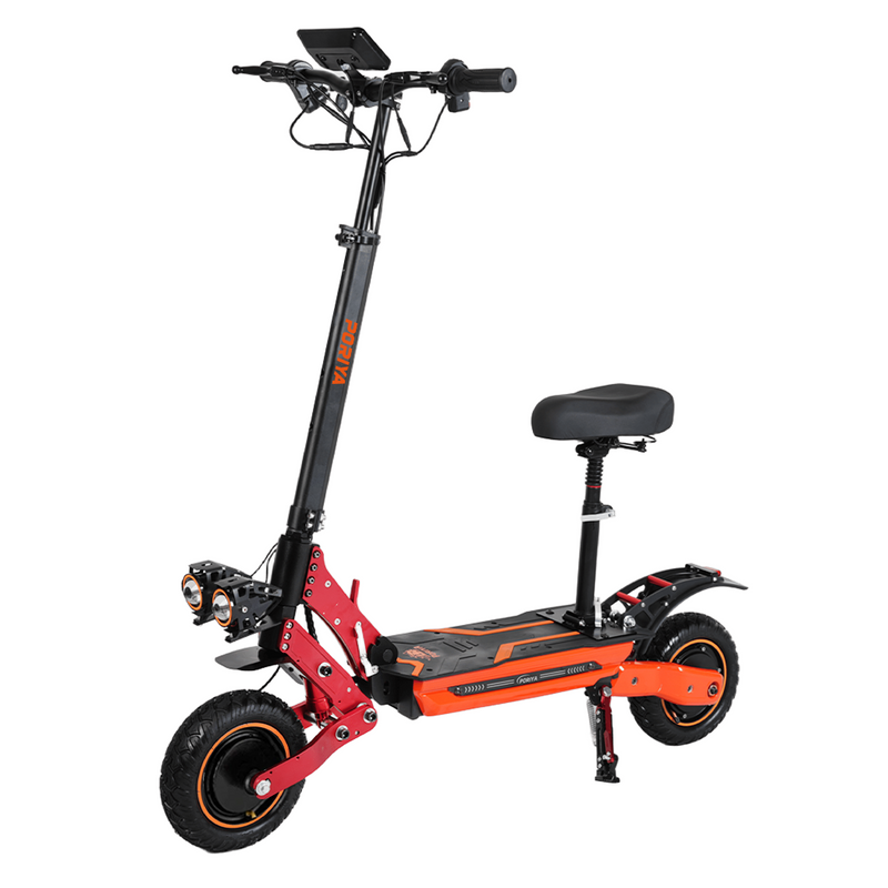 Load image into Gallery viewer, 4000W Dual Motor Electric Scooter 75KM/H 60KM Foldable Adult Off Road E-Bike