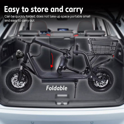 Load image into Gallery viewer, 2000W 50KM/H Adult Electric Scooter Motor e Scooter Foldable Bike With Seat