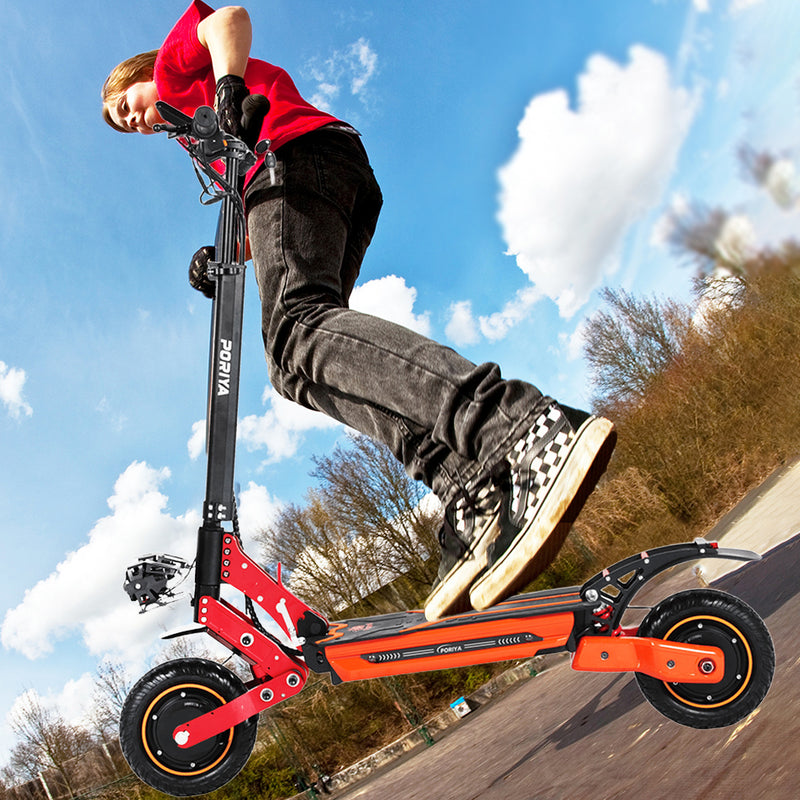 Load image into Gallery viewer, 4000W Dual Motor Electric Scooter 75KM/H 60KM Foldable Adult Off Road E-Bike