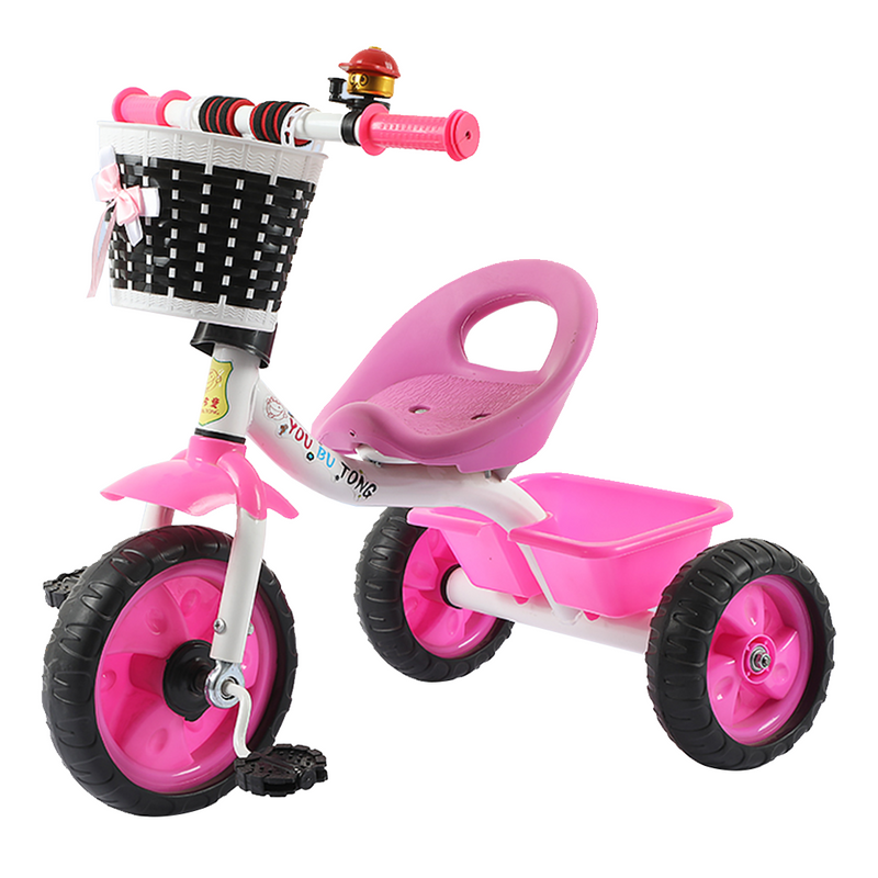 Load image into Gallery viewer, PORIYA 3 Wheel Bike Bicycle Tricycle Trike Basket Ride On Toy Kids/Children/Toddler 3y+