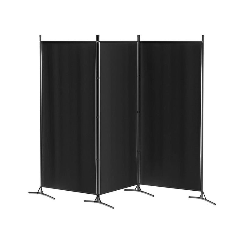 Load image into Gallery viewer, PORIYA 3/4 Panel Room Divider Privacy Screen Folding Steel Frame Fabric Partition Stand