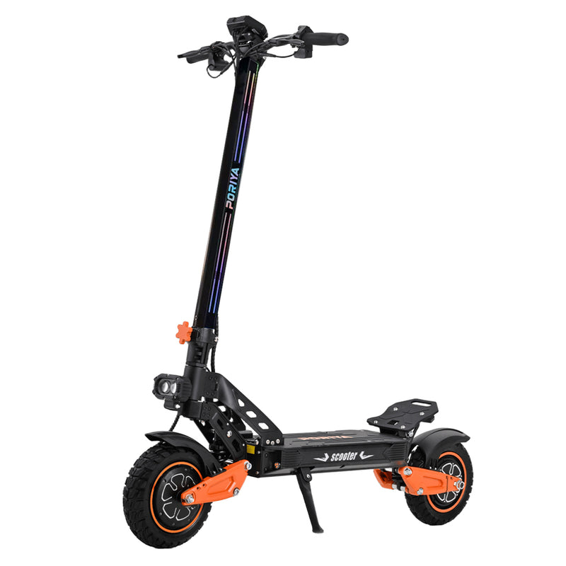Load image into Gallery viewer, PORIYA Electric Scooter 4000W 70KM/H Dual-Drive Foldable Portable Adult Off Road E-Bike