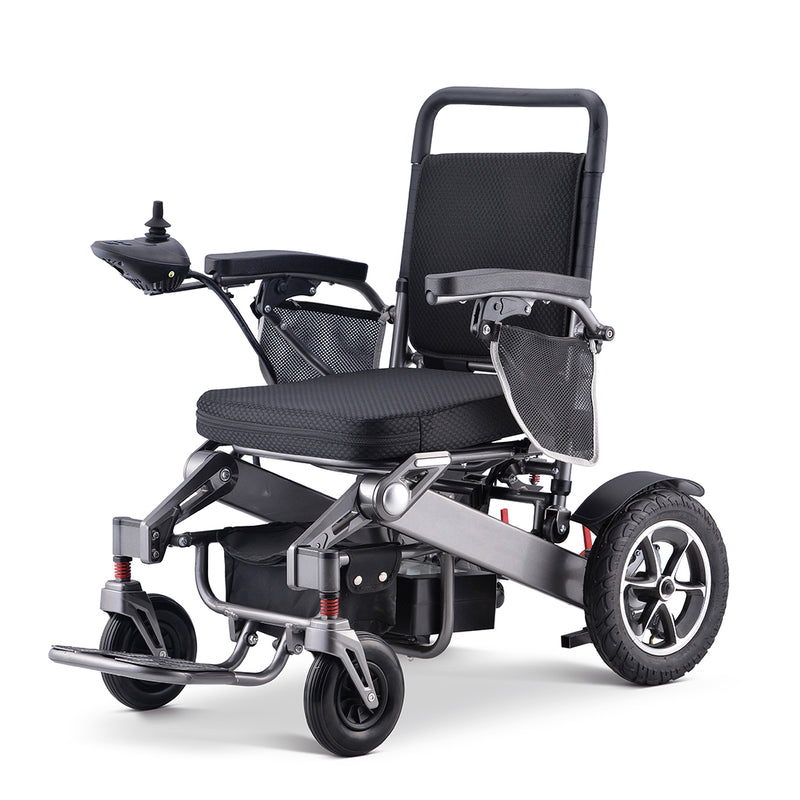 Load image into Gallery viewer, PORIYA Electric Wheelchair Folding Long Range Lithium Power Motorised Foldable