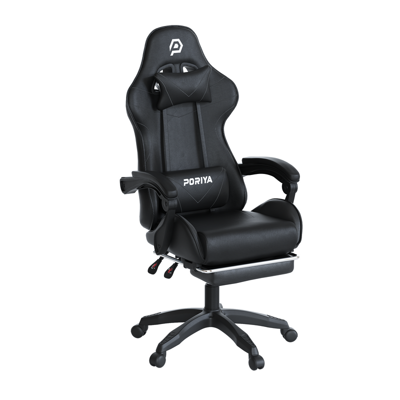 Load image into Gallery viewer, PORIYA Gaming Chair Home Office Computer Seat Racing PU Executive Recliner Chair