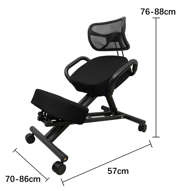 Load image into Gallery viewer, Kneeling Chair Office Home Ergonomic Posture Back Stretch Rest Chair Knee Seat
