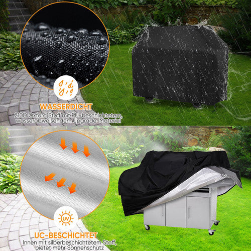 Load image into Gallery viewer, Heavy Duty Outdoor BBQ Cover Waterproof Barbecue Grill Protector Antidust