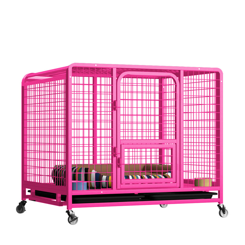 Load image into Gallery viewer, PORIYA Dog Cage Crate Large Kennel Pet Cage Cat Puppy Metal Cage 36" Playpen 4 Rounds