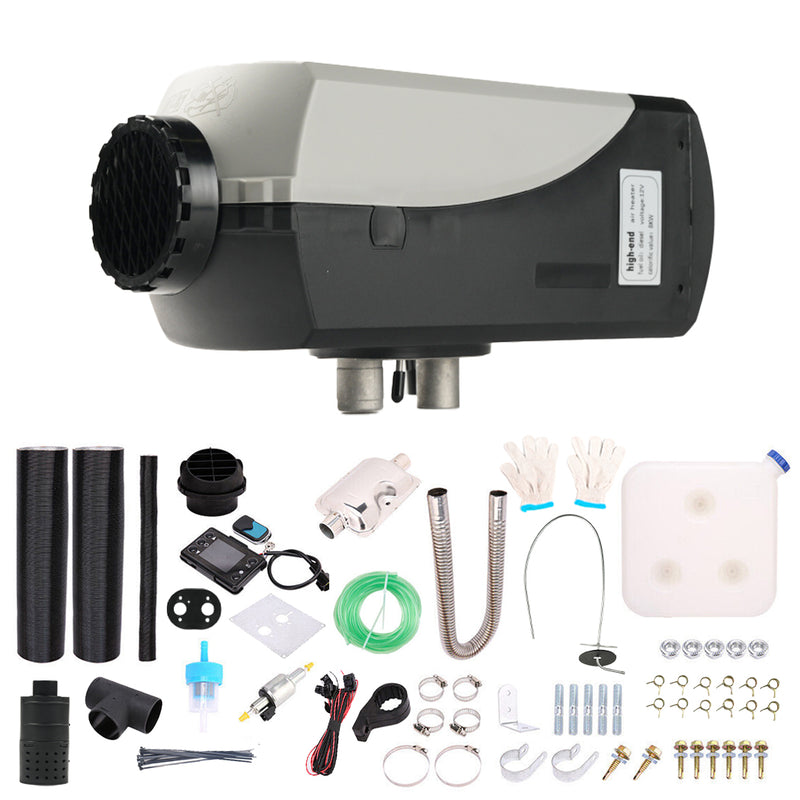 Load image into Gallery viewer, PORIYA Diesel Air Heater 12V 8KW Bluetooth App LCD Display for Bus RV Indoors