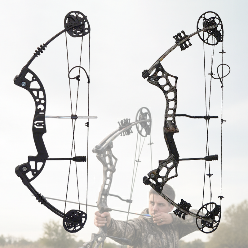 Load image into Gallery viewer, PORIYA Compound Bow 30-65LBS Outdoor Archery Right Handed Hunting Shooting Sport Arrow