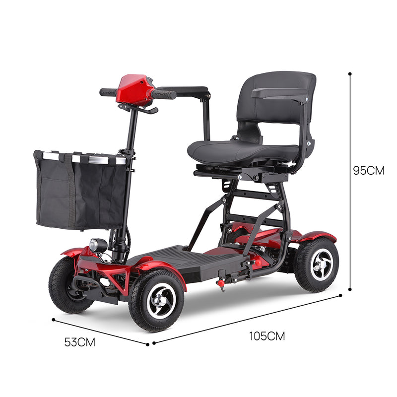 Load image into Gallery viewer, PORIYA Electric Mobility Scooter Electric Motorised Power Portable Folding 40KM Range