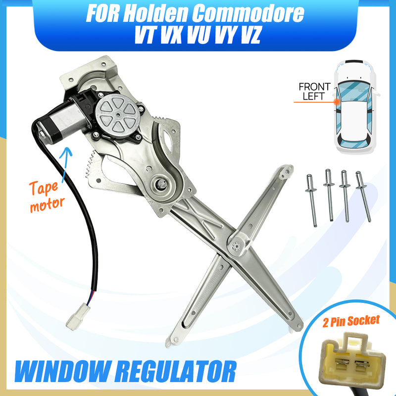Load image into Gallery viewer, PORIYA Pair Front Electric Window Regulator For Holden Commodore VT VX VU VY VZ
