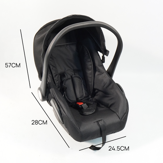 PORIYA Baby Pram Stroller Car Seat 3 in1 Foldable Kid Bassinet Newborn Travel Pushchair