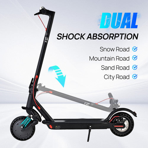 Load image into Gallery viewer, Portable Electric Scooter 900W 40KM/H 50KM Foldable E Bike w/ Shock Absorption
