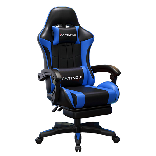 Gaming Chair Office Computer Seating Racing PU Executive Massage Racer Recliner