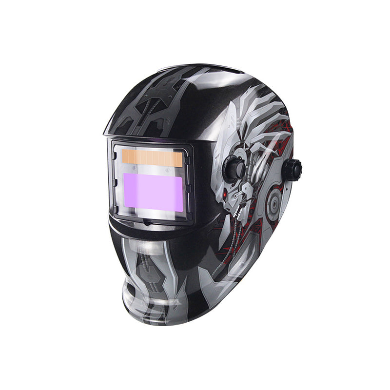 Load image into Gallery viewer, PORIYA Solar Helmet Auto Darkening Welding Welder Lens ARC TIG MIG MAG Large View
